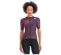 Sportful Cliff Supergiara Short Sleeve Jersey Bleu L Femme Nightshade