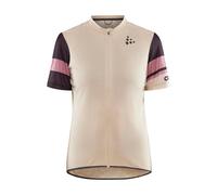 Craft Core Endur Logo Short Sleeve Jersey Beige M Femme