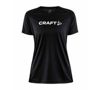Craft T-shirt Core Unify Logo manches courtes Femme Noir M