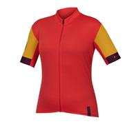 Endura Fs260-pro Ii Short Sleeve Jersey Orange M Femme