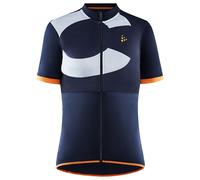 Maillot femme Endurance Logo bleu/orange L