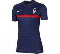 Maillot Femme - FFF - Domicile 2020 - Bleu - Respirant - Manches courtes L