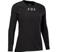 Fox Racing Defend Thermal Long Sleeve Jersey Noir S Femme Black