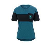 Giro Ride Short Sleeve Jersey Bleu M Femme