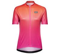 Maillot femme Grid Fade fuchsia/orange 36