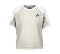 Head Racket Play Tech Short Sleeve T-shirt Gris XL Femme