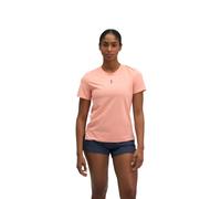 HOKA ONE ONE T-shirt de running Everyrun Manches courtes Femme Orange Taille M 2026