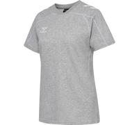 hummel hmlMOVE 2.0 T-Shirt S, pour Femme, Gris chiné, Taille M