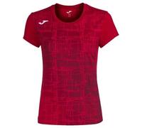 Joma Elite Viii Short Sleeve T-shirt Rouge 11-12 Years Fille