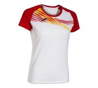 Joma – Maillot Femme Elite X Manches Courtes Blanc Taille L