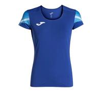 Joma Elite Xi Short Sleeve T-shirt Bleu M Femme
