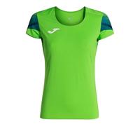 Joma Elite Xi Short Sleeve T-shirt Vert L Femme