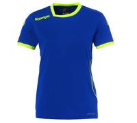 Kempa Curve Femme Maillot Deep Bleu/Fluo Jaune, FR (Taille Fabricant : XS)