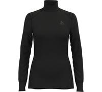 Odlo T-shirt manches longues Active Warm ECO à col montant Femme M Noir