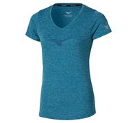 Mizuno Core Runbird Maillot de course Femmes - bleu, Taille M