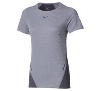 Mizuno Tech Light Dryaeroflow Short Sleeve T-shirt Gris M Femme