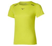 Mizuno T-shirt femme Tech Light Jaune Taille L