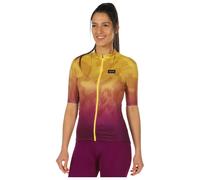 Maillot GOREWEAR Rain Camo manche courte jaune lilas femme - XS