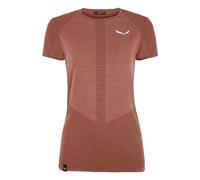 Salewa Zebru Med Warm Amr Short Sleeve T-shirt Orange XS Femme