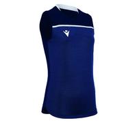 Maillot femme sans manches Macron Thallium Bleu S