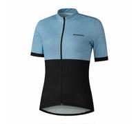 Shimano Element Short Sleeve Jersey Bleu S Femme