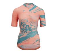 Silvini Catirina Short Sleeve Jersey Multicolore XS Femme Coral / Green