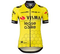Maillot femme TEAM VISMA-LEASE A BIKE 2024 noir/jaune L