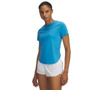 Under Armour Launch Elite Short Sleeve T-shirt Bleu M Femme
