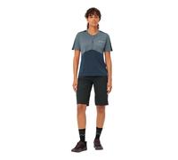 Vaude Bike Altissimo Ii Short Sleeve T-shirt Bleu 44 Femme