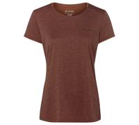 Vaude Essential Short Sleeve T-shirt Marron 40 Femme