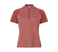 Vaude Bike Tamaro Half Zip Iv Short Sleeve T-shirt Orange 38 Femme