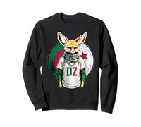 Maillot Fennec Drapeau Algérie Cadeau Foot Algérienne Dz Sweatshirt