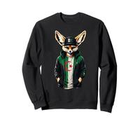 Maillot Fennec Drapeau Algérie Cadeau Foot Algérienne Dz Sweatshirt