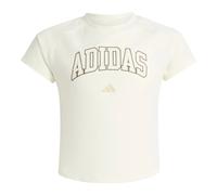 Adidas Maillot fille Collegiate Typography Blanc 5/6 ans