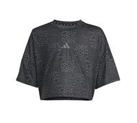 Adidas Future Icons All Over Printed Short Sleeve T-shirt Gris 13-14 Years Filles