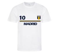Maillot Foot Enfant - Style Madrid - Blanc