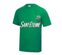 Maillot foot Homme Inspiré de Saint-Étienne Taille S au XXL - - Vert S