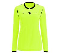 MAILLOT FOOTBALL FEMME ARBITRE STEPHANIE ML - MACRON - Tailles XS - 2XL