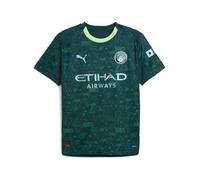 Puma Manchester City Fc 25/26 Replica Fourth Short Sleeve T-shirt Vert S Homme