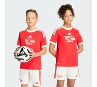 Maillot Fourth Union Berlin 2025/2026 Replica Enfants Off White / Vivid Red 7-8A