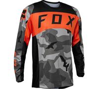 Fox Racing - Maillot 180 Bnkr,Camouflage Gris,S