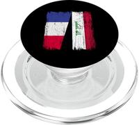 Maillot France Irak Demi Drapeau Français Irak PopSockets PopGrip pour MagSafe