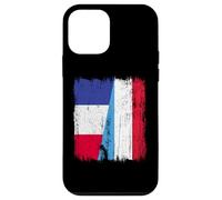 Maillot France Luxembourg Demi Drapeau France Luxembourgeois Coque pour iPhone 12 mini
