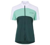 Vaude Bike Matera Fz Tricot Short Sleeve Jersey Vert 42 / Regular Femme