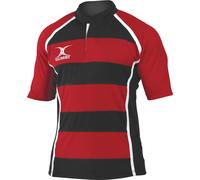 Maillot Gilbert Xact Striped Rouge M