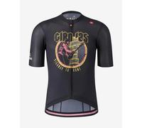 Castelli #giro Highway To Rome Short Sleeve Jersey Noir 3XL Homme Black