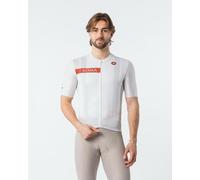 Maillot Giro d'Italia 2026 Rome manches courtes blanc rouge ocre - M