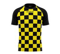 Maillot Givova Dama Interlock Jaune XL Unisex