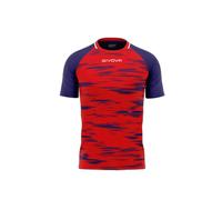 Maillot Givova Pixel Rouge S Unisex