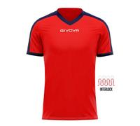 Maillot Givova Revolution Rouge L Unisex